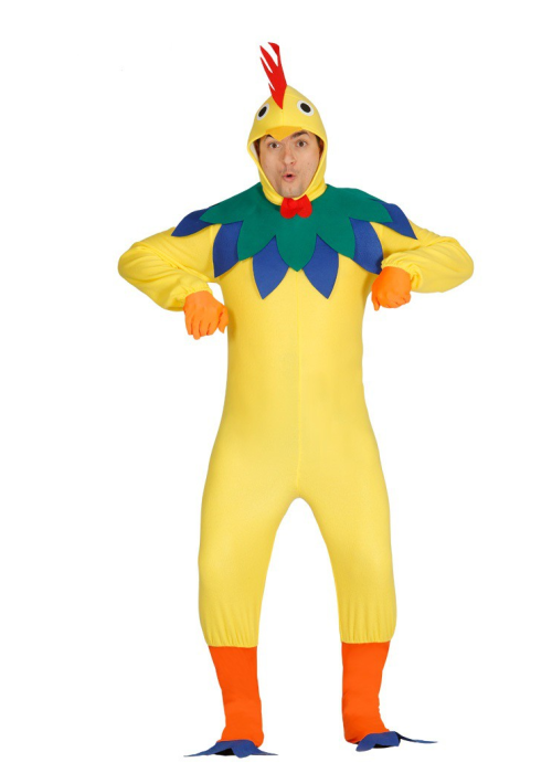 Disfraz de Gallo Amarillo - Disfraces de Animales Adultos