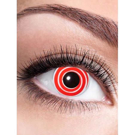 Lentillas Espiral Roja - Lentillas de Halloween