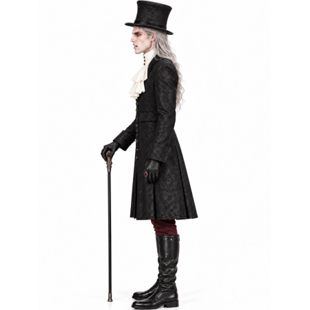 Disfraz de Vampiro Gotico Negro Hombre - Disfraces Halloween Vampiros - Disfraces de Vampiros y Goticos para Hombre