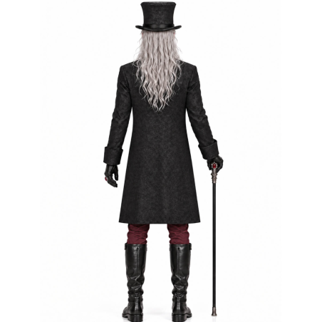 Disfraz de Vampiro Gotico Negro Hombre - Disfraces Halloween Vampiros - Disfraces de Vampiros y Goticos para Hombre