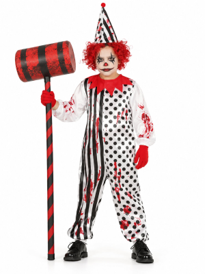 Mozorro Zombie Clown Seme-alabak