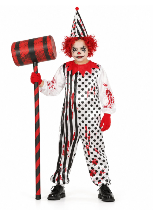 Mozorro Zombie Clown Seme-alabak