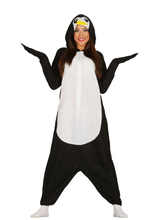 Disfraz de PingÃ¼ino Pijama - Disfraces de Animales Adultos