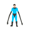Disfraz de Larguirucho - Disfraces de Superheroes para Hombre