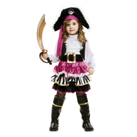 Disfraz de Pequeña Piratesa Niña - Disfraces de Piratas para Niñas