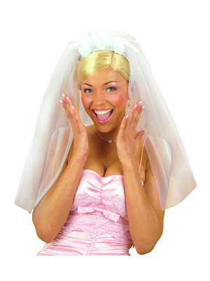 Velo de Novia - Diademas y Gorros para Despedidas