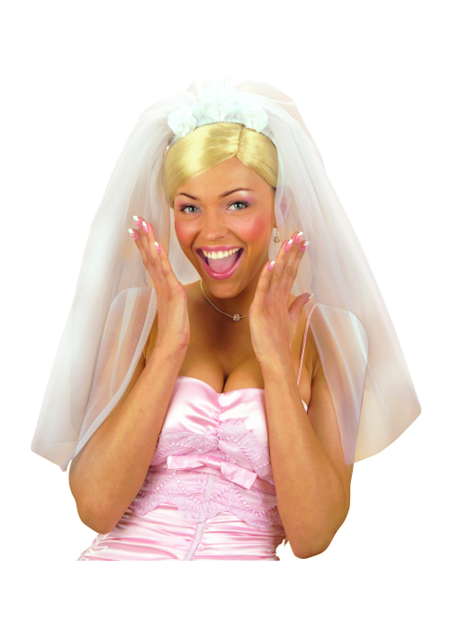Velo de Novia - Diademas y Gorros para Despedidas