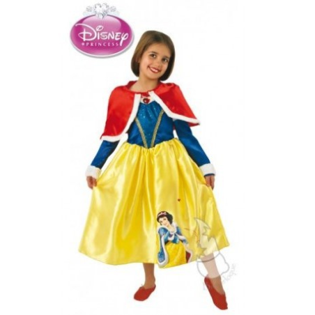 Disfraz de Blancanieves Winter Niña - Disfraces de Blancanieves