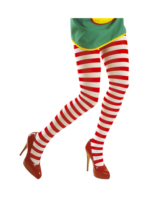 Buy Tights Striped Red and White for only 4.90€ – costume Shop online