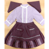 Traje Casera Granate - Trajes Neska - Baserritarra Niña