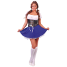 Disfraz de Tirolesa Azul - Disfraces de Oktoberfest para Mujer