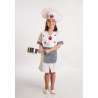 Disfraz de Cocinera Niña - Disfraces Cocineros Infantiles