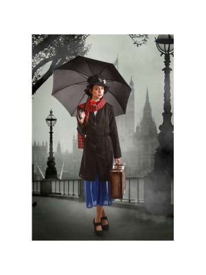 Disfraz de Niñera Mary Poppins - Disfraces de Mary Poppins Adultos