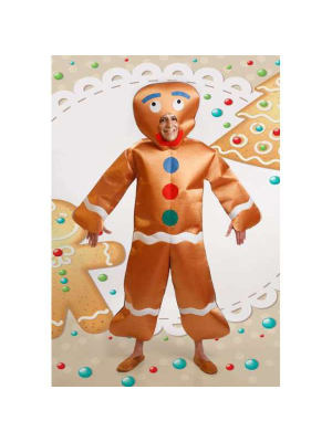 Disfraz de Galleta de Jengibre - Disfraces Navideños Adultos