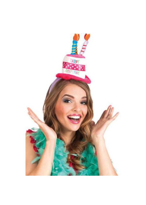Diadema Tarta de Cumpleaños - Gorros y Gafas