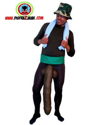 Comprar Disfraz de Negro del Whatsapp de Bilbao - Disfraces cachondos y Desnudos para Despedidas de Soltero