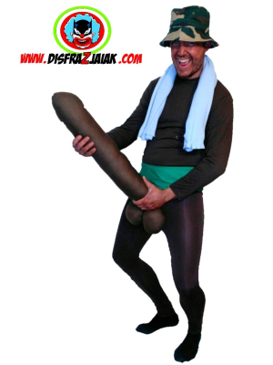 Comprar Disfraz de Negro del Whatsapp de Bilbao - Disfraces cachondos y Desnudos para Despedidas de Soltero
