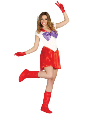 Disfraz de Sailor Rojo - Disfraces Otros Dibujos Adultos