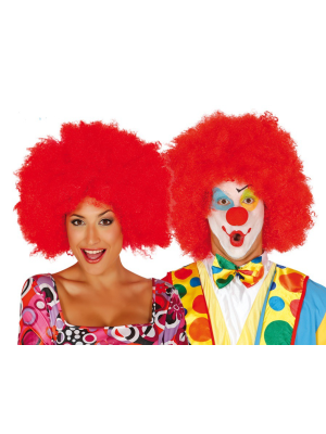 Peluca Afro Roja - Pelucas