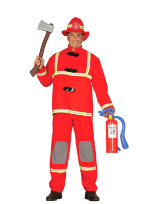 Disfraz de Bombero Extra - Disfraces de Bomberos Adultos