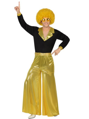 Disfraz de Disco Dorado Hombre  - Disfraces de Disco para Hombre