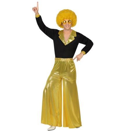 Disfraz de Disco Dorado Hombre  - Disfraces de Disco para Hombre