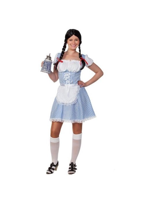 Disfraz de Bavaresa/Dorothy - Disfraces de Oktoberfest para Mujer