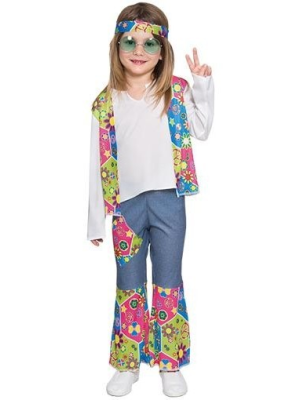 Erosi Mozorro Hippie Bakea Neska Edariak bakarrik 13.00€ – mozorro Denda online