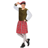 Disfraz de Escoces Verde - Disfraces Escoceses para Hombre