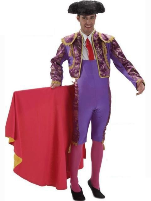 Disfraz de Torero Lila - Disfraces de Cordobeses para Hombre