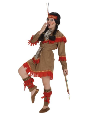 Disfraz de India Apache Niña - Disfraces de Indios Infantiles