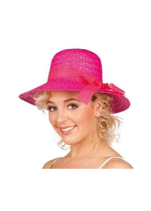 Comprar Barret de Palla de color Rosa per només 2.50€ – vestit de Botiga en línia