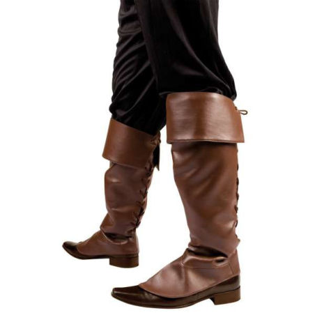Cubrebotas Marrones - Complementos para Disfraces
