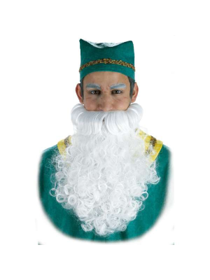 Acheter Grande Barbe Blanche pour seulement 4.00€ – Atelier de costumes en ligne