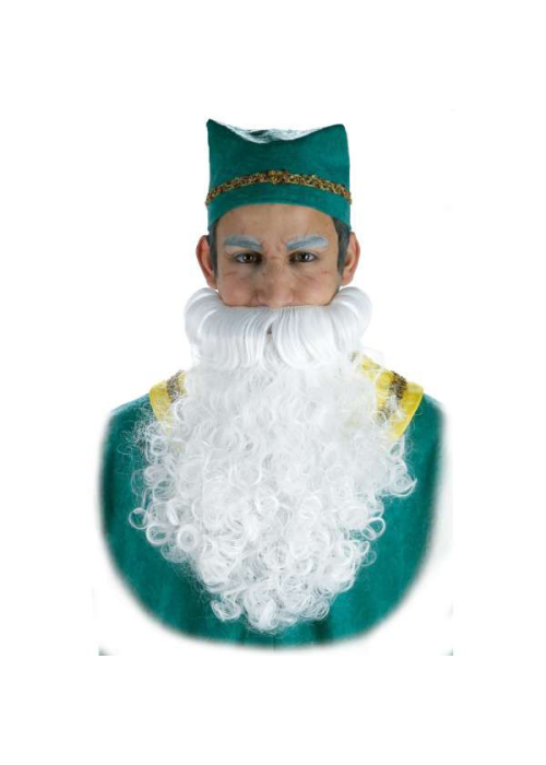 Barba Grande Blanca - Barbas y Bigotes
