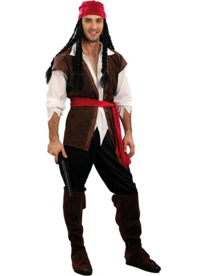 Comprar Disfraz de Pirata Marron - Disfraces de Piratas para Hombre