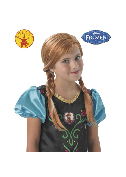 Peluca de Anna de Frozen - Complementos de Frozen