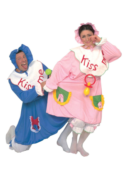 Disfraz de Bebe Rosa/Azul - Disfraces Estudiantes y Niños Adultos
