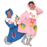 Disfraz de Bebe Rosa/Azul - Disfraces Estudiantes y Niños Adultos