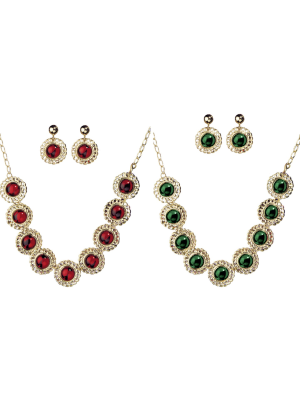 Collar y Pendientes Medievales - Collares, Pulseras y Anillos