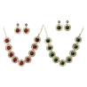 Collar y Pendientes Medievales - Collares, Pulseras y Anillos