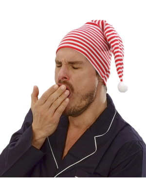 Gorro Dormilon Rojo y Blanco - Sombreros