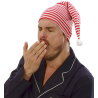 Gorro Dormilon Rojo y Blanco - Sombreros
