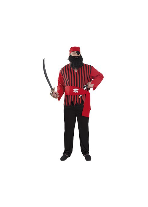 Set de pirata Rayas - Disfraces de Pirata