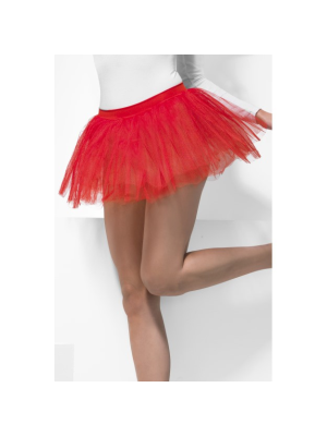 Tutu Rojo 30cm - Faldas y Pantalones