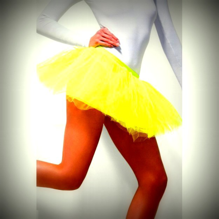 Tutu Amarillo 30cm - Faldas y Pantalones