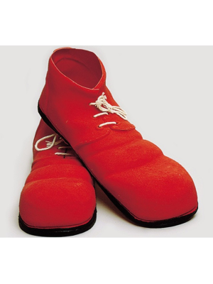 Zapatos de Payaso de Latex Rojo - Zapatos y Cubrezapatos