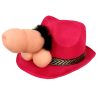 Gorro Rosa con Pene - Diademas y Gorros para Despedidas