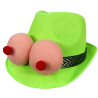 Gorro Verde con Pechos - Diademas y Gorros para Despedidas