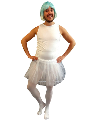 Disfraz de Bailarina Blanco - Disfraces Despedida Soltero